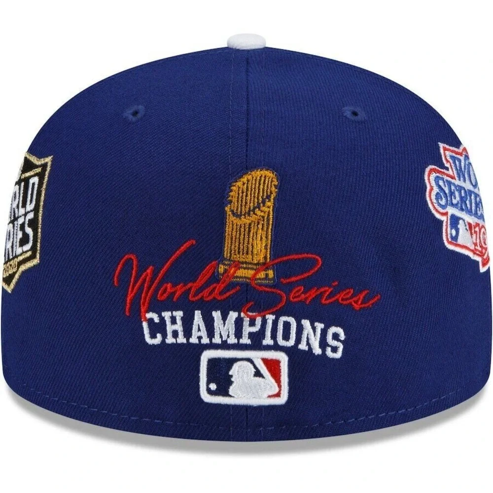 New Era Los Angeles Dodgers 59FIFTY MLB Rings & Champions Fitted Hat Size 7 5/8